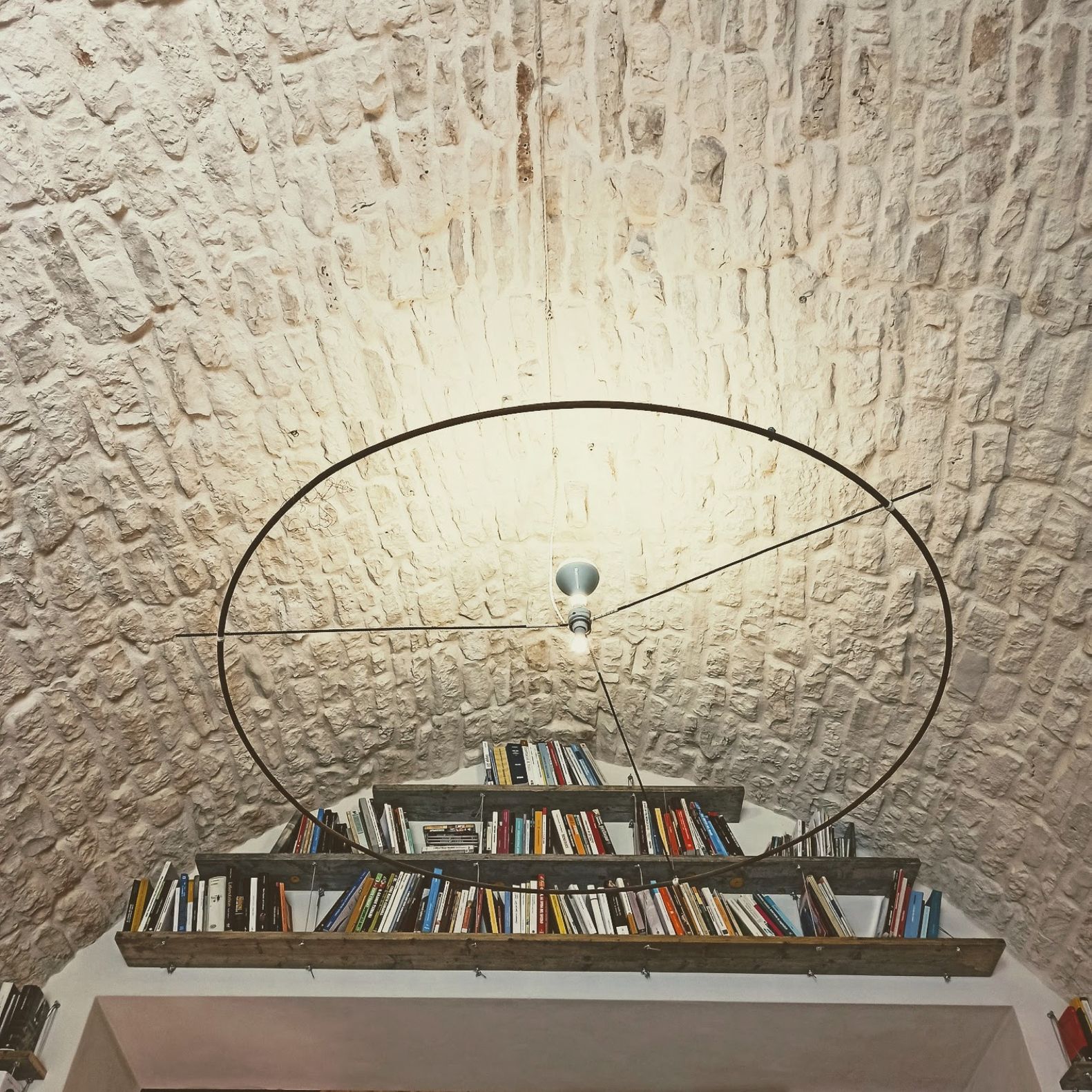 ORBITER, l'anello di ferro sopra la libreria