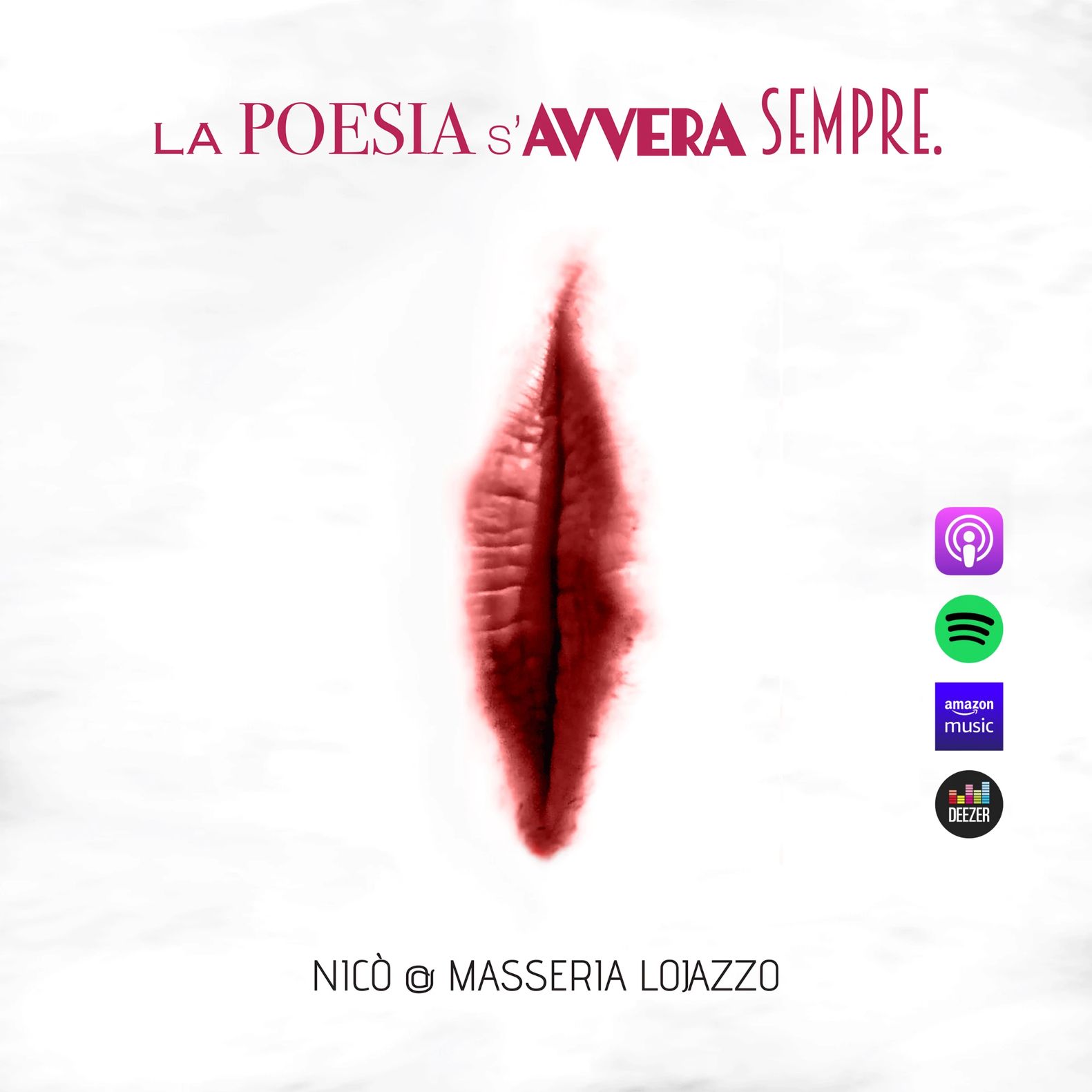 La Poesia s’Avvera Sempre: la locandina del podcast