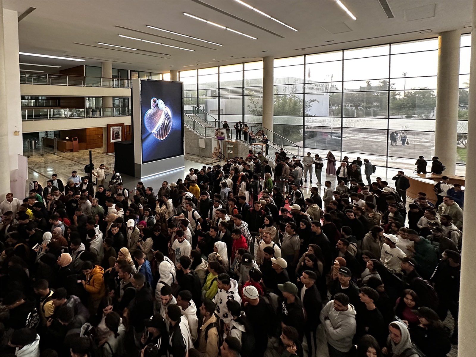 theHeartAI alla Biblioteca Reale di Rabat, 2024