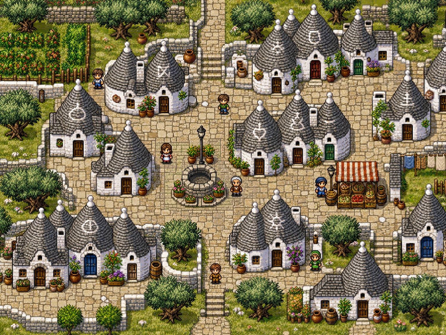Il borgo del prologo, forma-Lojazzo