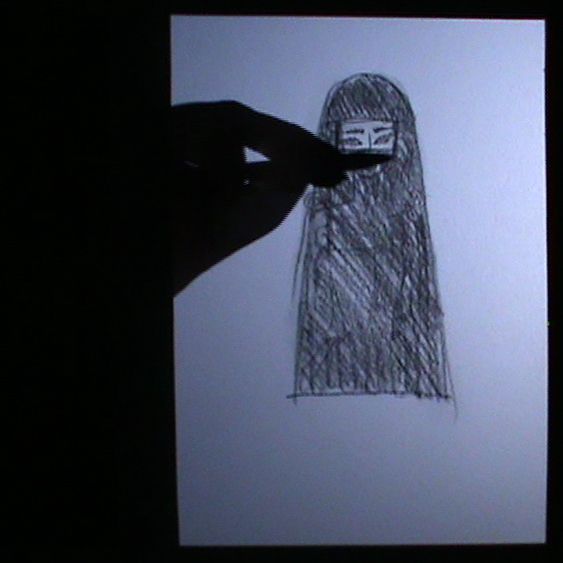 Flamenca, reading e disegno live, 2008.