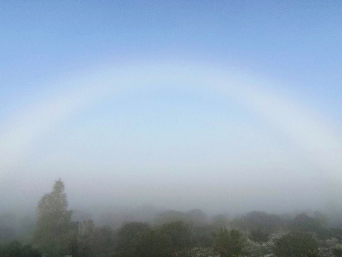 Arcobaleno bianco.