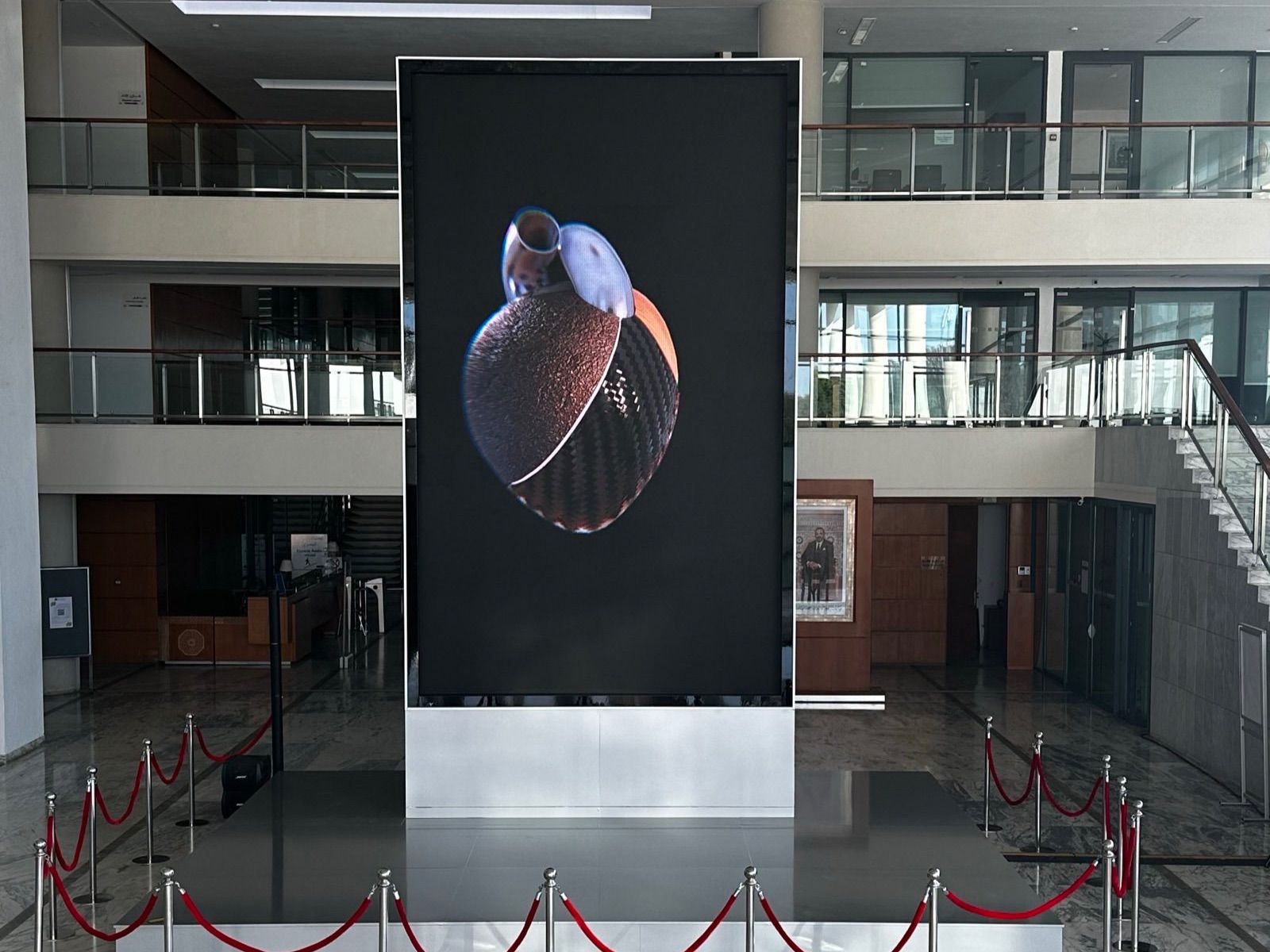 theHeartAI alla Biblioteca Nazionale del Regno del Marocco, Rabat, ottobre 2024